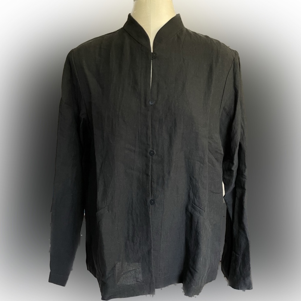 Eileen Fisher Viscose Linen Shirt Jacket - NWT